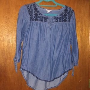 Chambray blouse